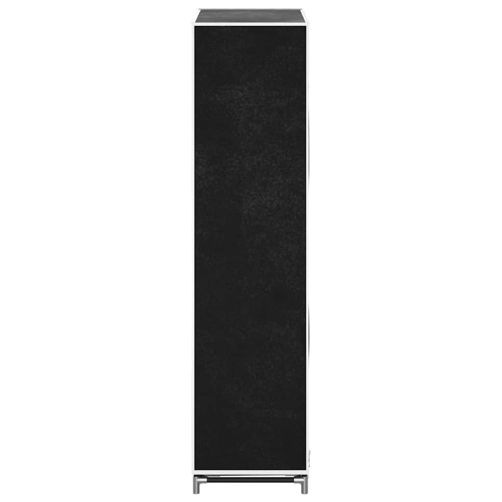 Schuhschrank Schuhregal Schuhablage 5 Schicht 58x28x106 cm Schwarz