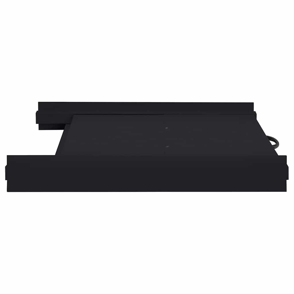 Waschmaschinen Zwischenablage Schwarz 60 x 60 x 8 cm Stahl