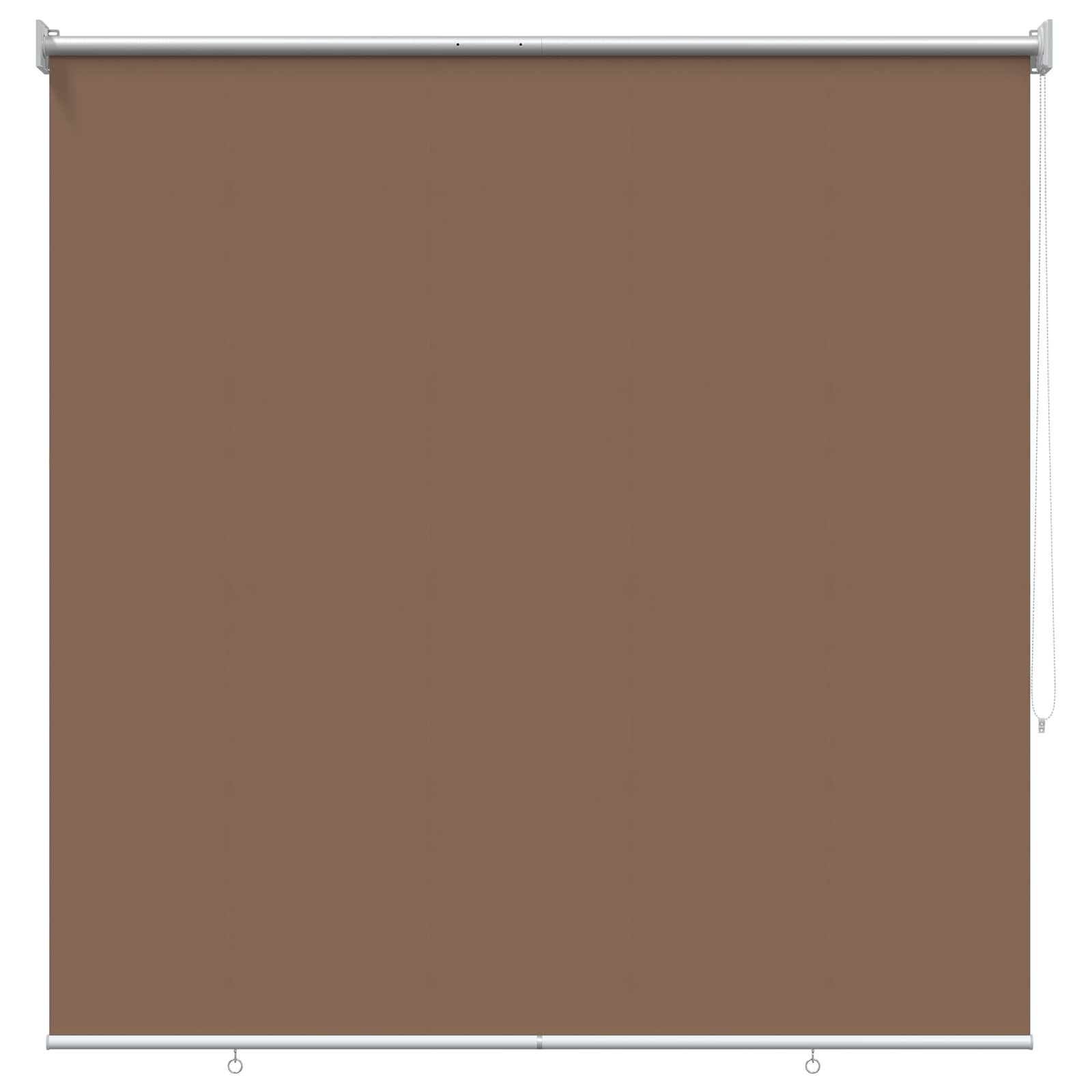 Rollo mit UV-Schutz Taupe 120 x 140 cm Polyester