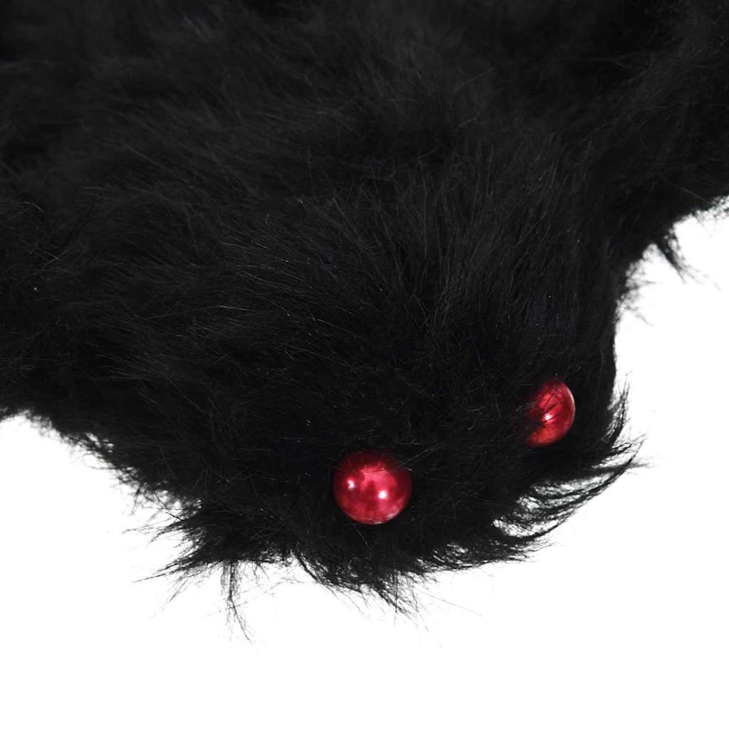 Halloween Spinnen Dekoration 3 pcs Schwarz 150 cm