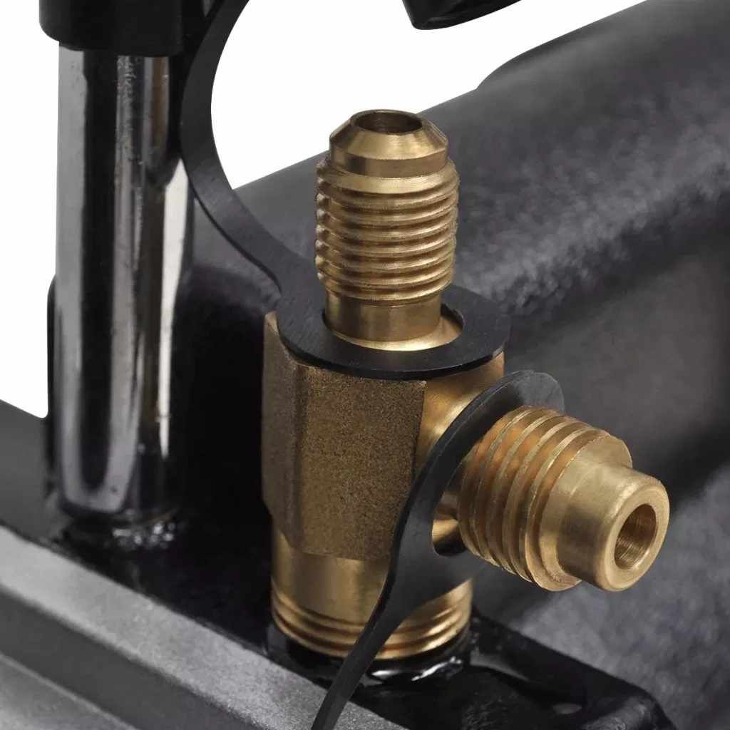 Vakuumpumpe mit 2-Wege-Verteiler-Manometer Set für Klimaanlagen