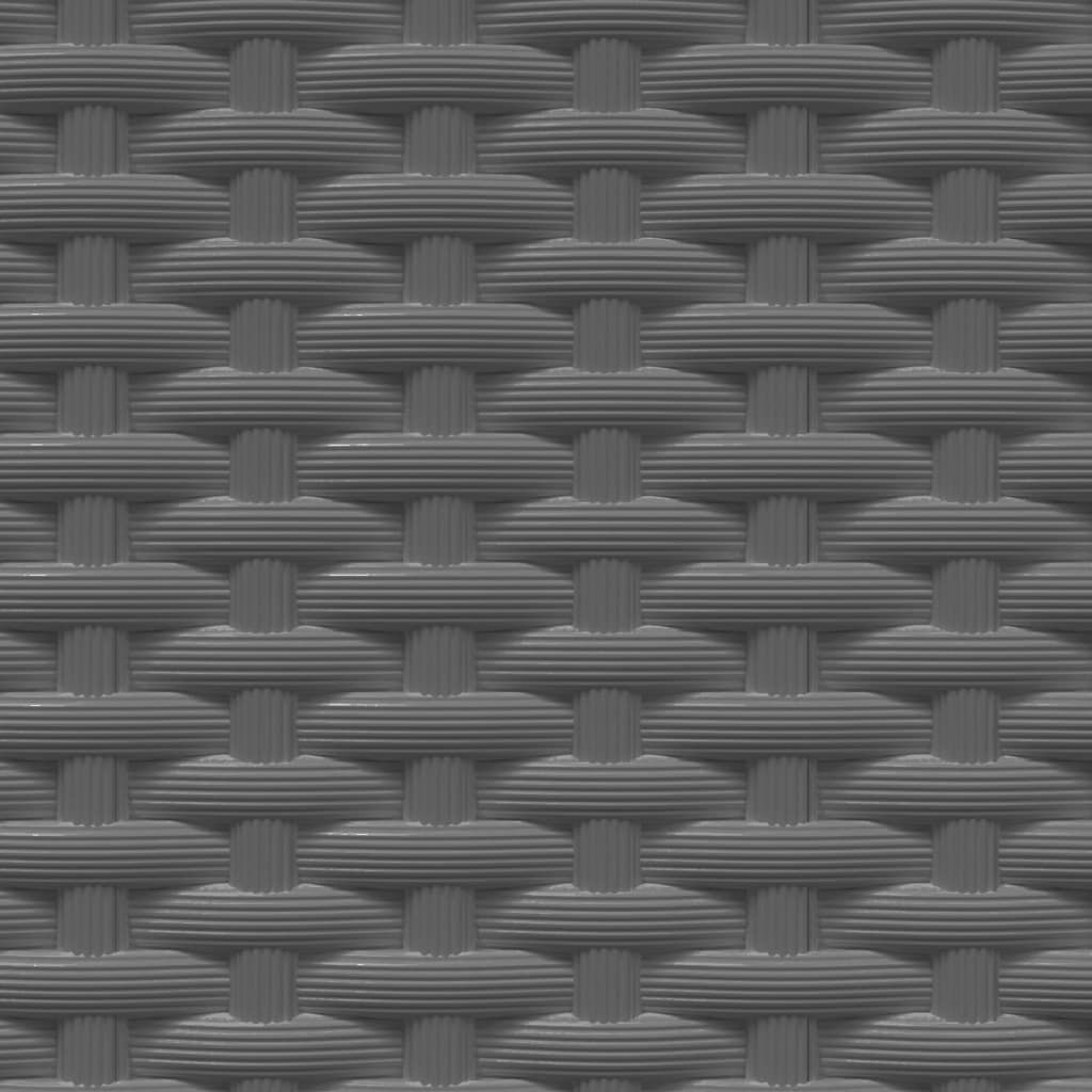 Pflanzkübel 4 Stk. Schwarz 30x30x37 cm Polypropylen