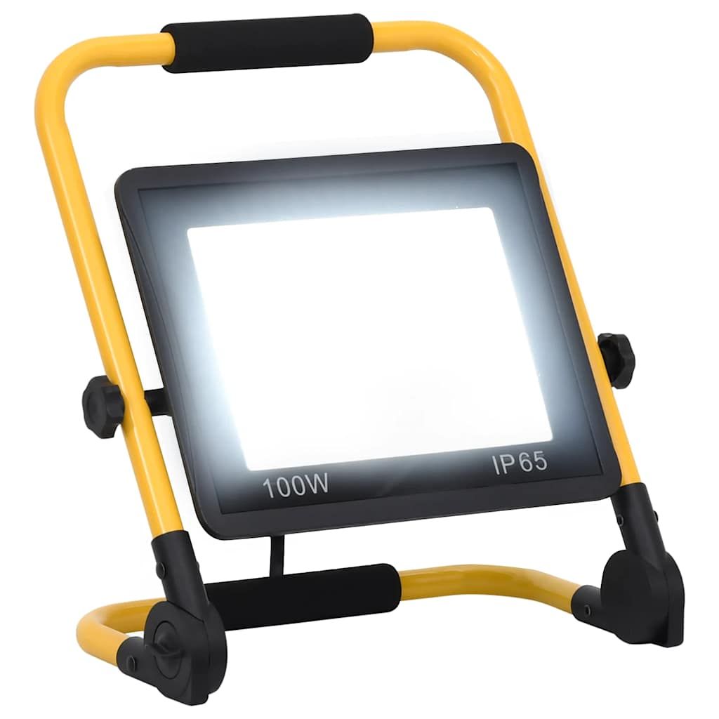 LED-Fluter mit Handgriff 100W Kaltweiß