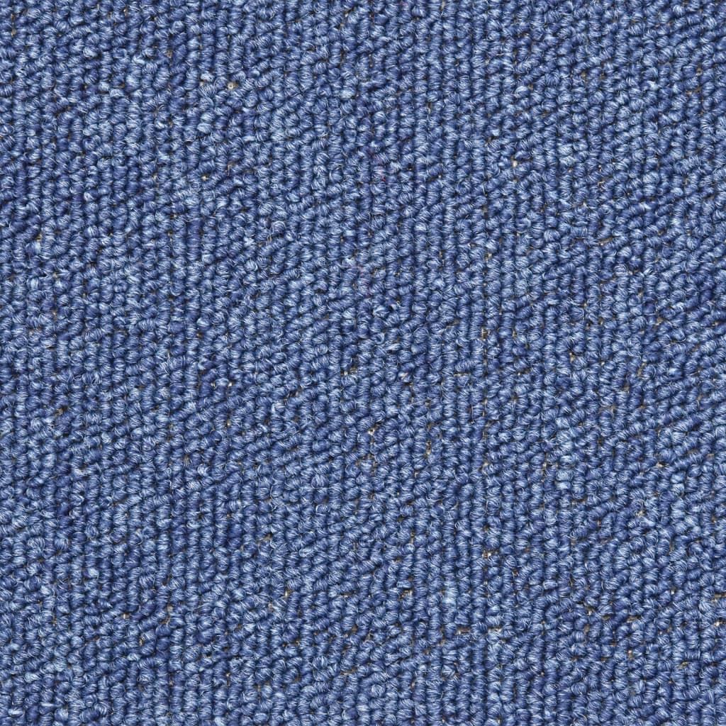 Stufenmatten 15 Stk. 56x17x3 cm Blau Halbrund