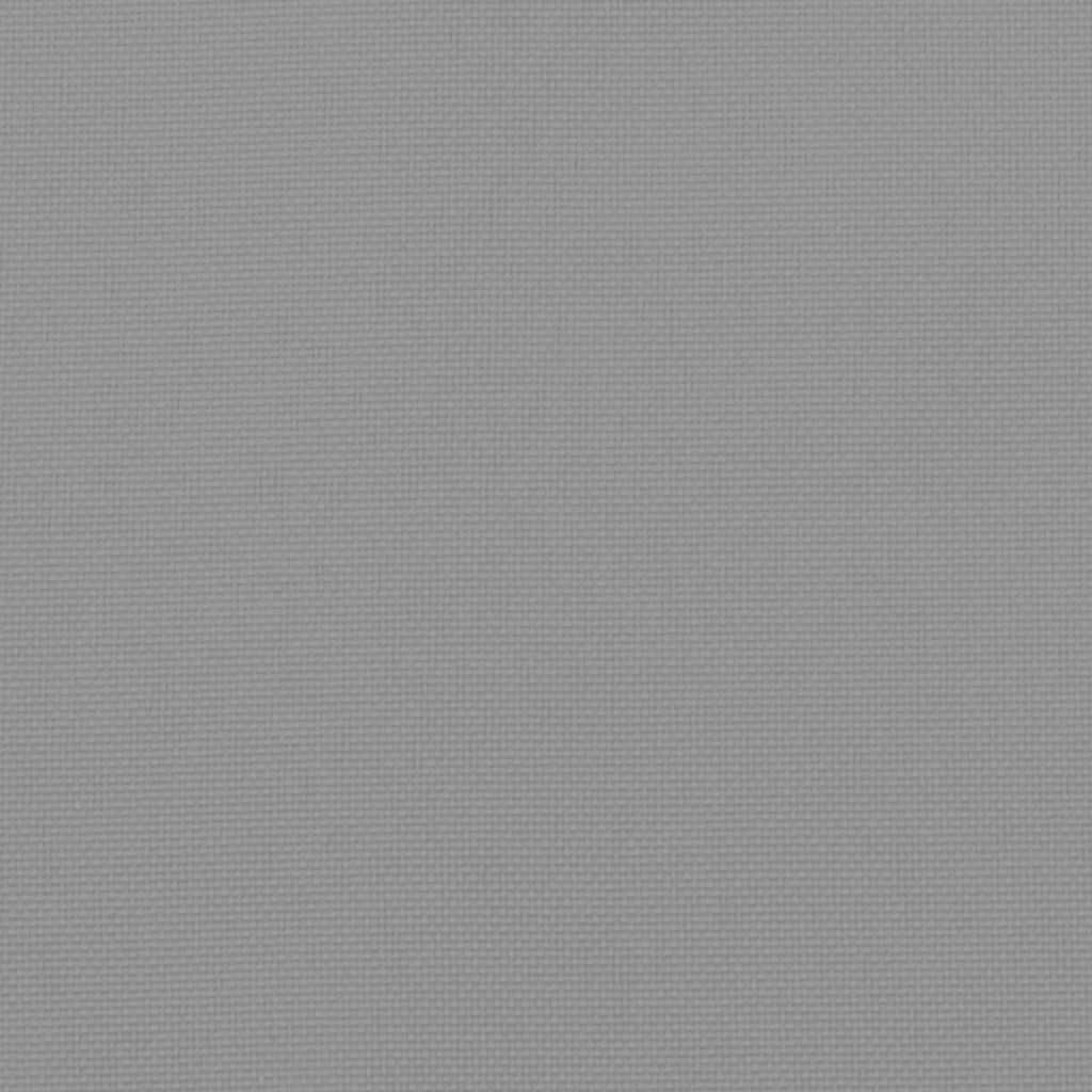 Sonnenliegen-Auflage Grau 186x58x4 cm Oxford-Gewebe