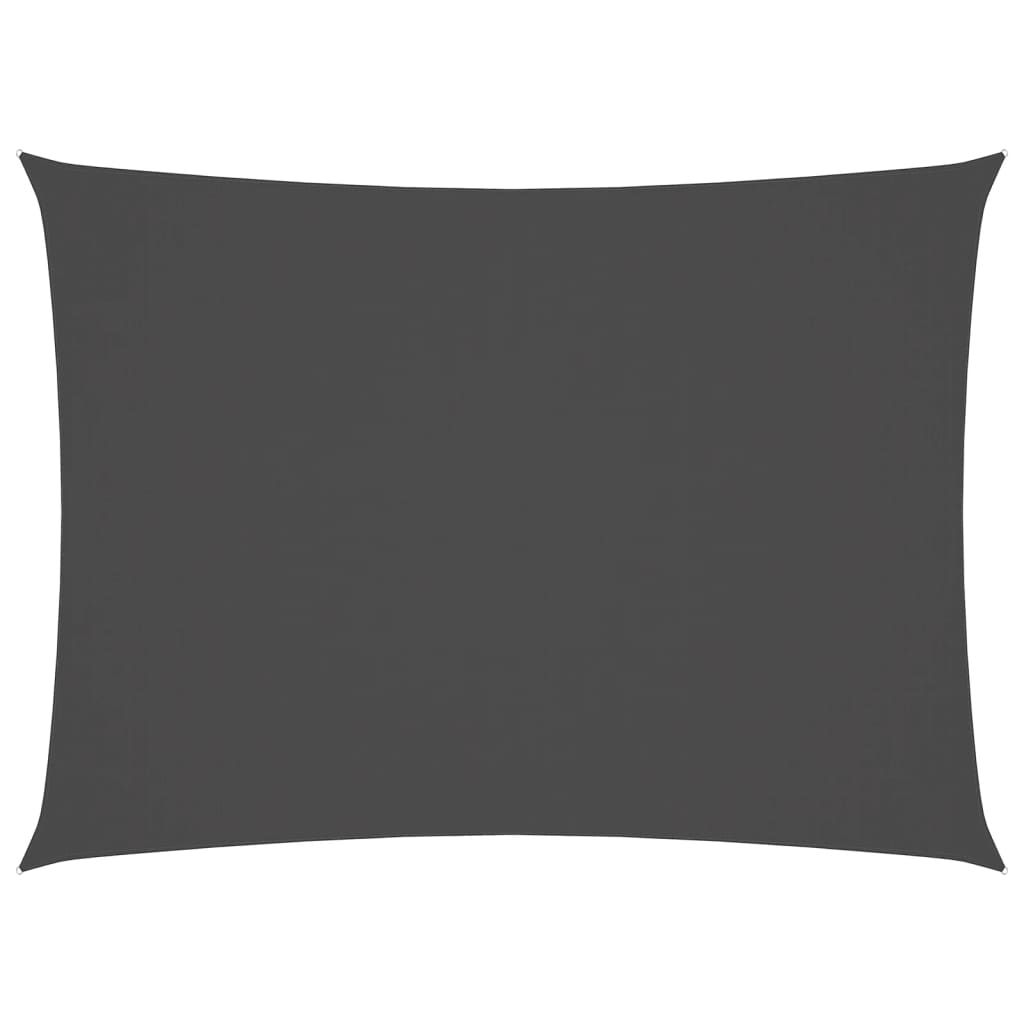 Sonnensegel Oxford-Gewebe Rechteckig 2x3,5 m Anthrazit