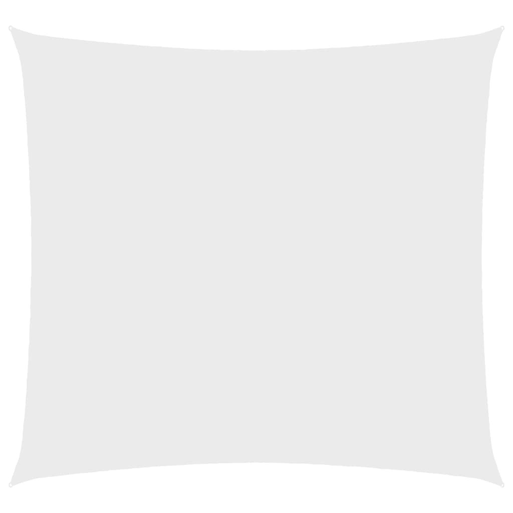 Sonnensegel Oxford-Gewebe Quadratisch 2,5x2,5 m Weiß