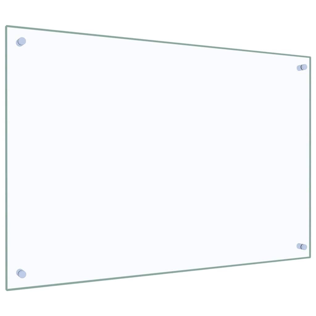 Küchenrückwand Transparent 90×60 cm Hartglas