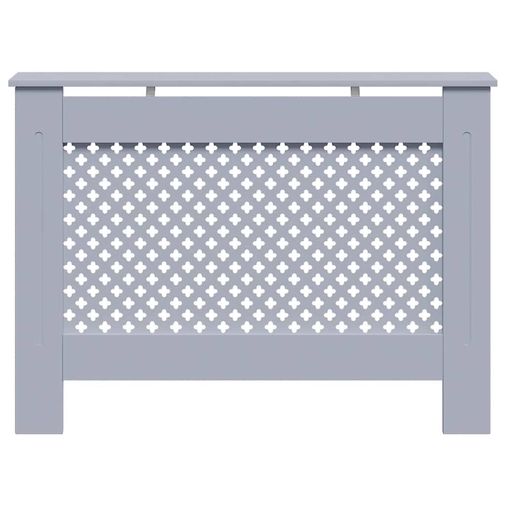 Heizkörperverkleidung Anthrazit 112x19x81,5 cm MDF