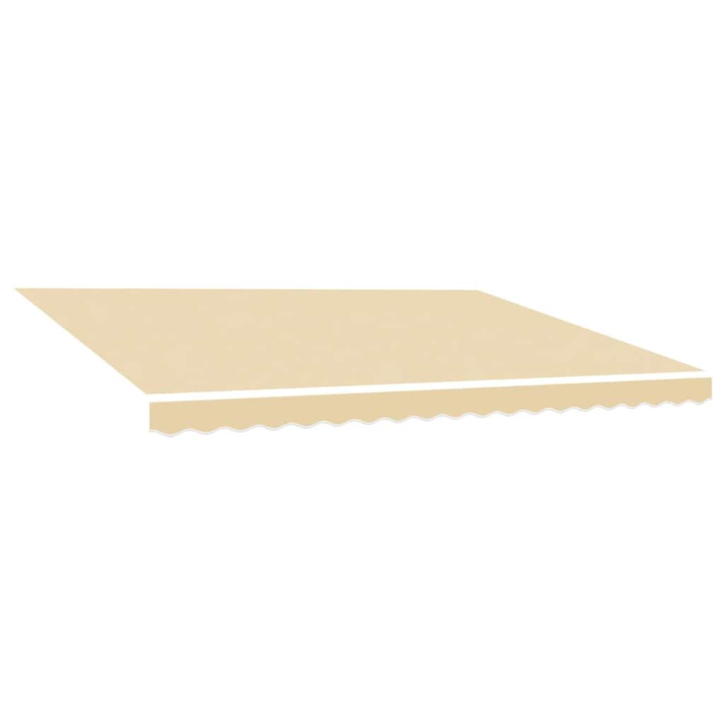 Ersatzstoff für Markise Creme 400x300 cm Polyester