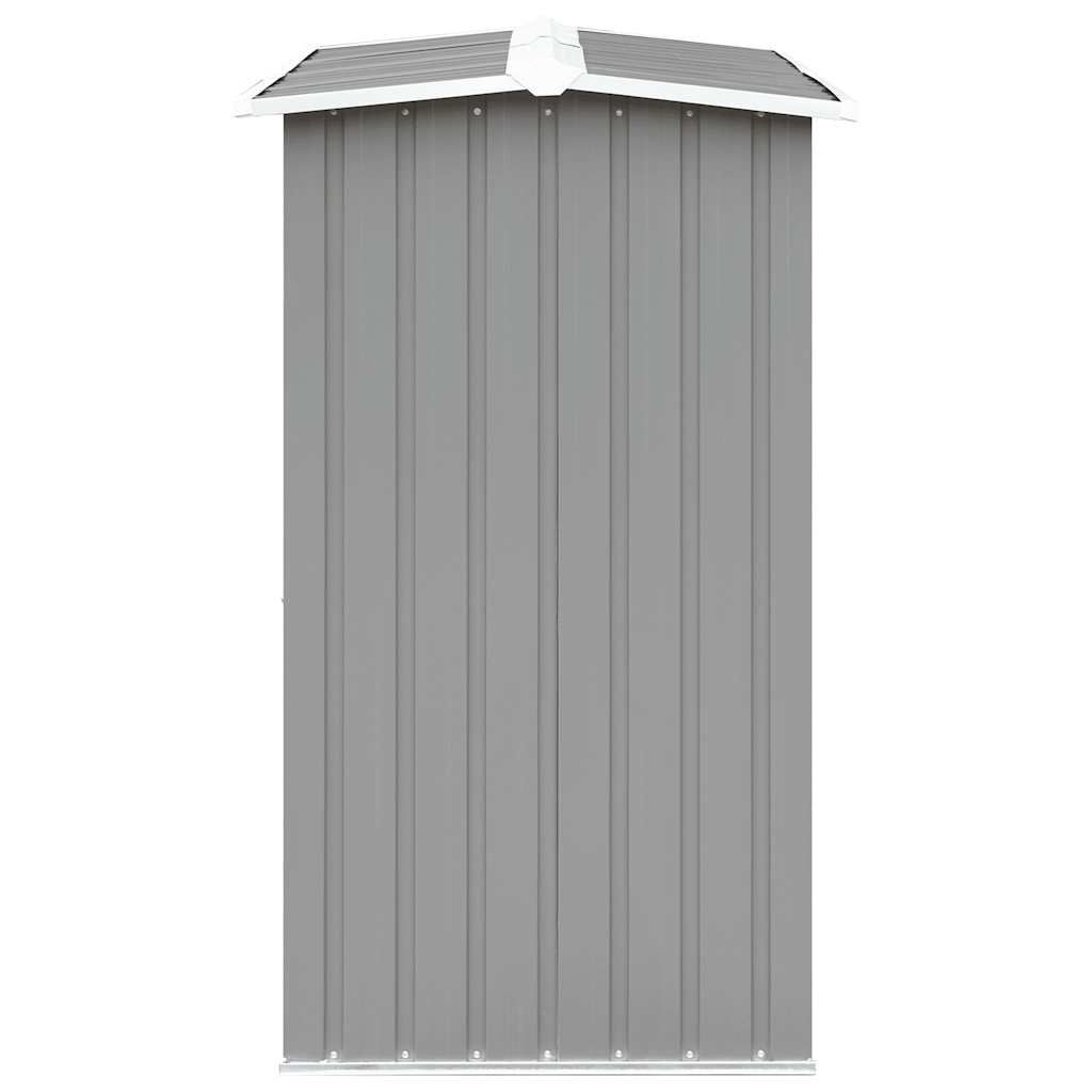 Brennholzlager Verzinkter Stahl 172 x 91 x 154 cm Grau