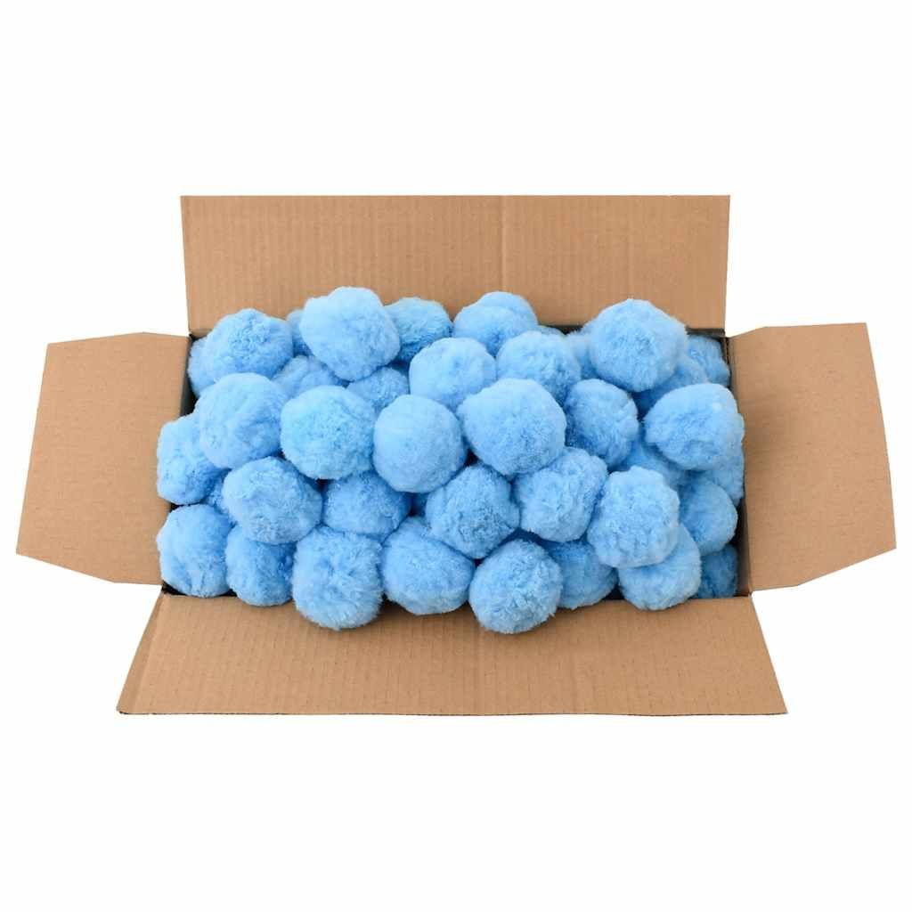 Pool-Filterbälle Antibakteriell Blau 2100 g Polyethylen