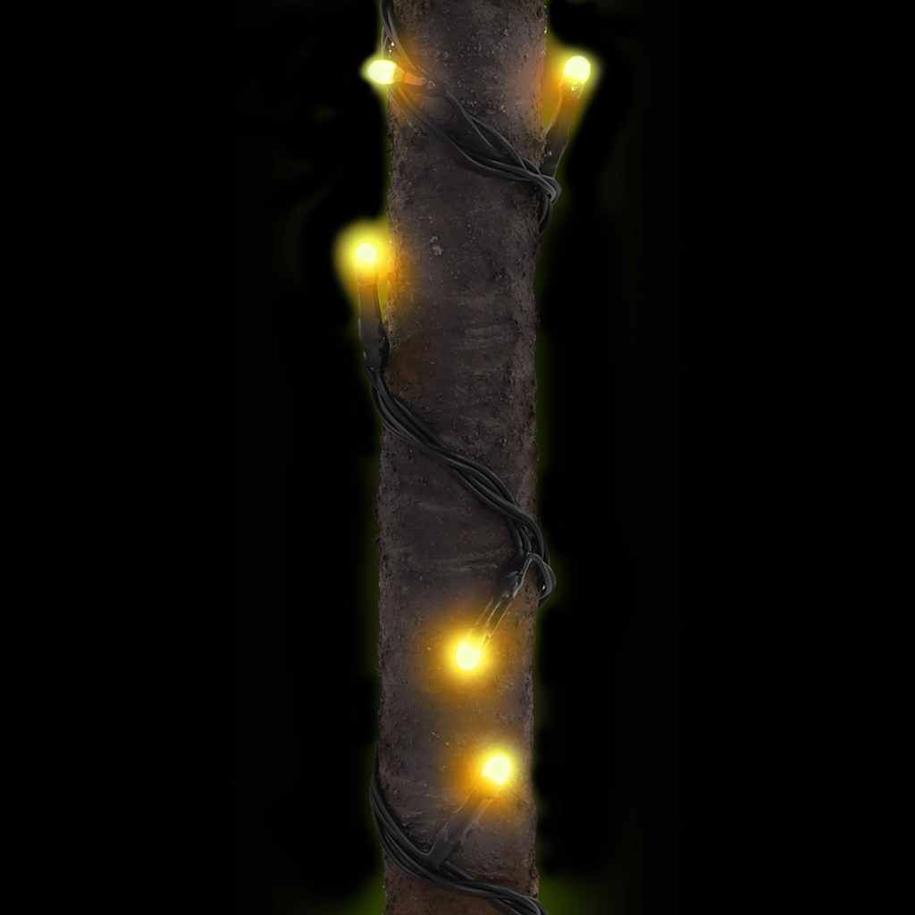 Künstliche Palme mit 192 LEDs Warmweiß 300 cm