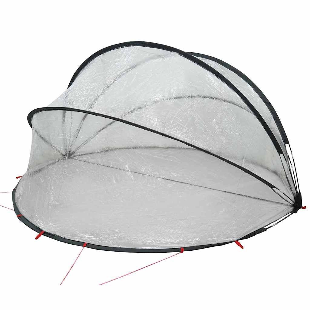 Pool-Dome 405 x 405 x 192 cm PVC Transparent