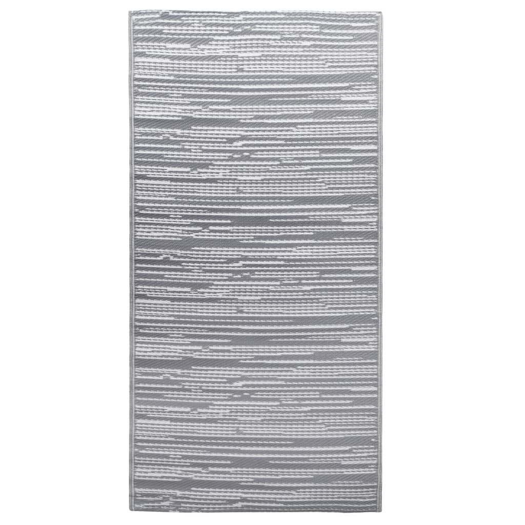 Outdoor-Teppich ARAKIL Grau 160x230 cm PP