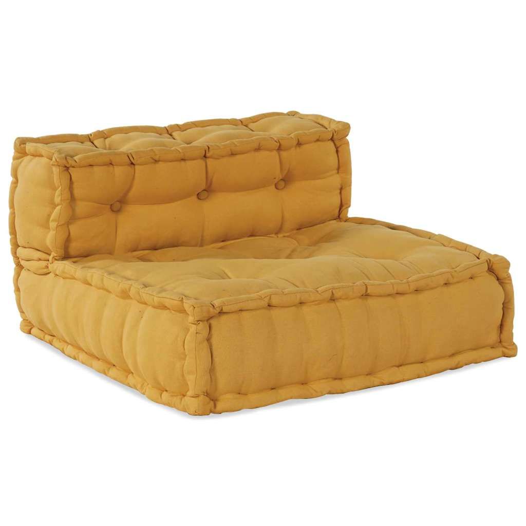 Modulare Sofagarnitur 4 pcs Gelb Stoff
