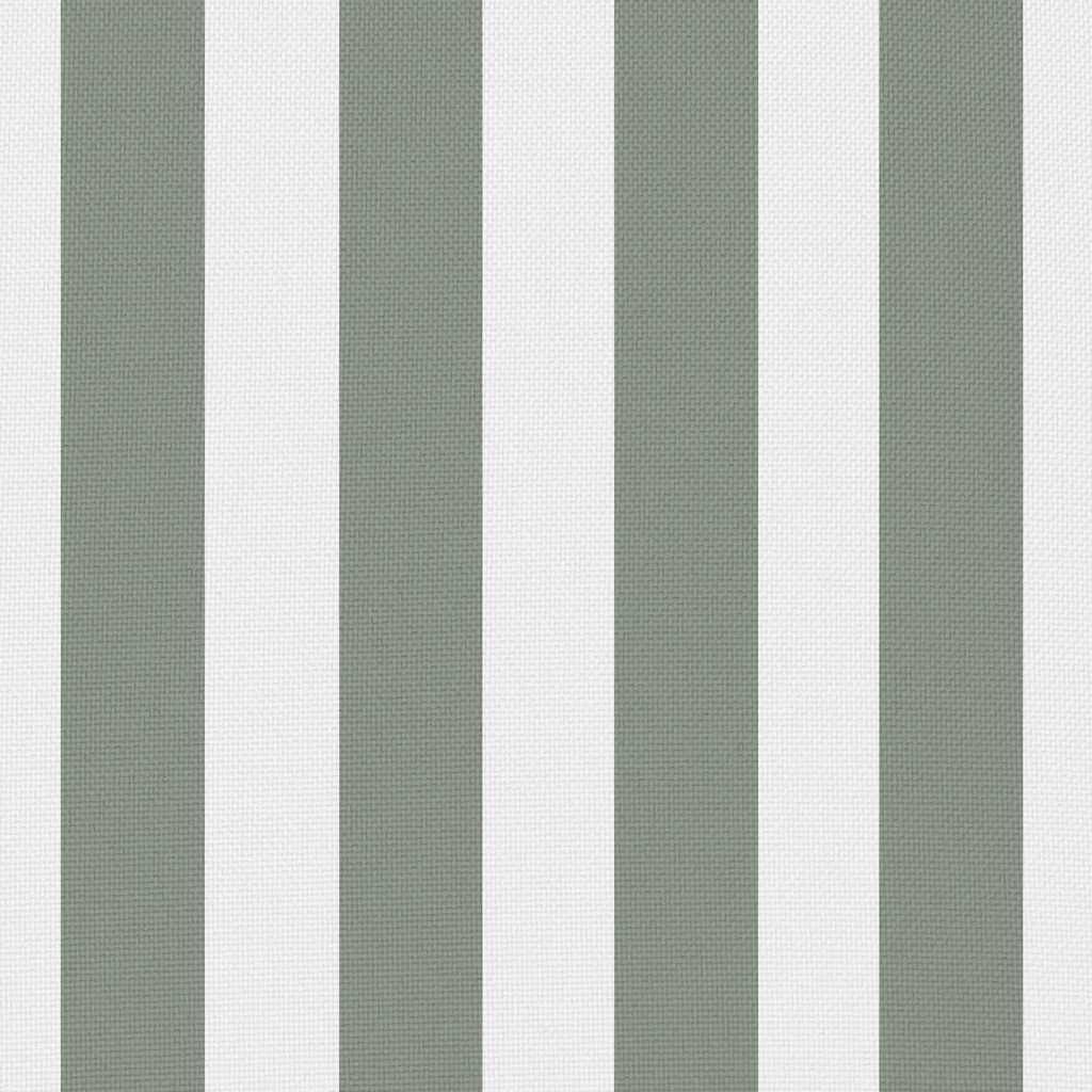 Gartenkissen 2 Stk. Streifenmuster 45 x 45 cm Grau