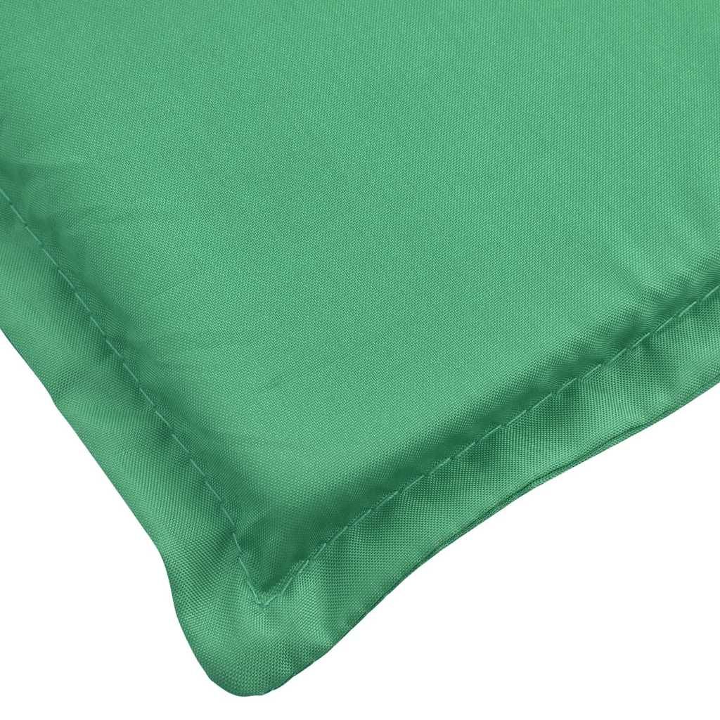 Sonnenliegen-Auflage Grün 186x58x4 cm Oxford-Gewebe