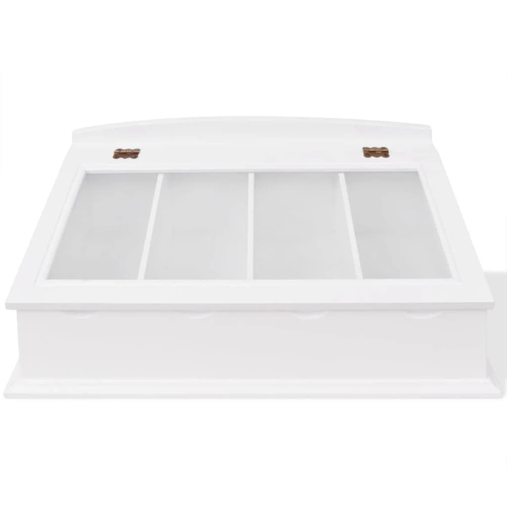 Besteckschublade MDF Weiß Barocker Stil