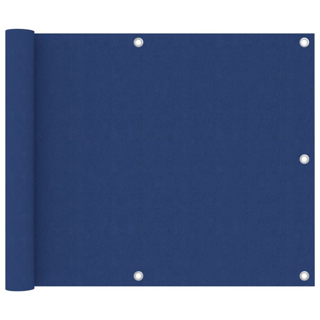 Balkon-Sichtschutz Blau 75x300 cm Oxford-Gewebe
