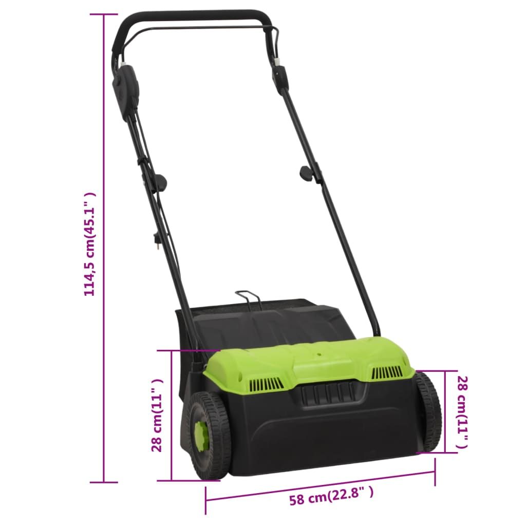 2-in-1 Elektro-Rasenlüfter 1500 W