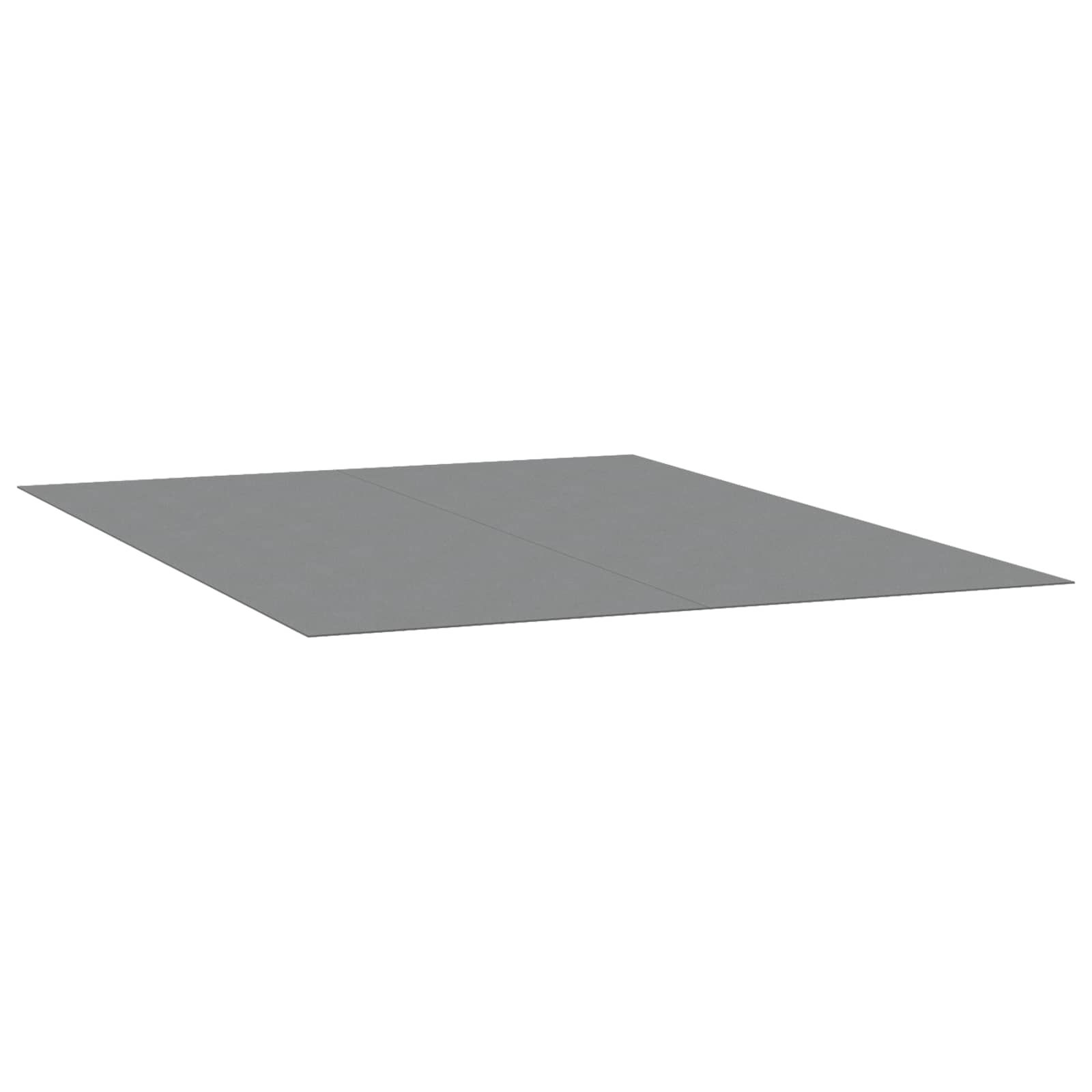Pool-Bodentuch Hellgrau 300x220 cm Polyester Geotextil