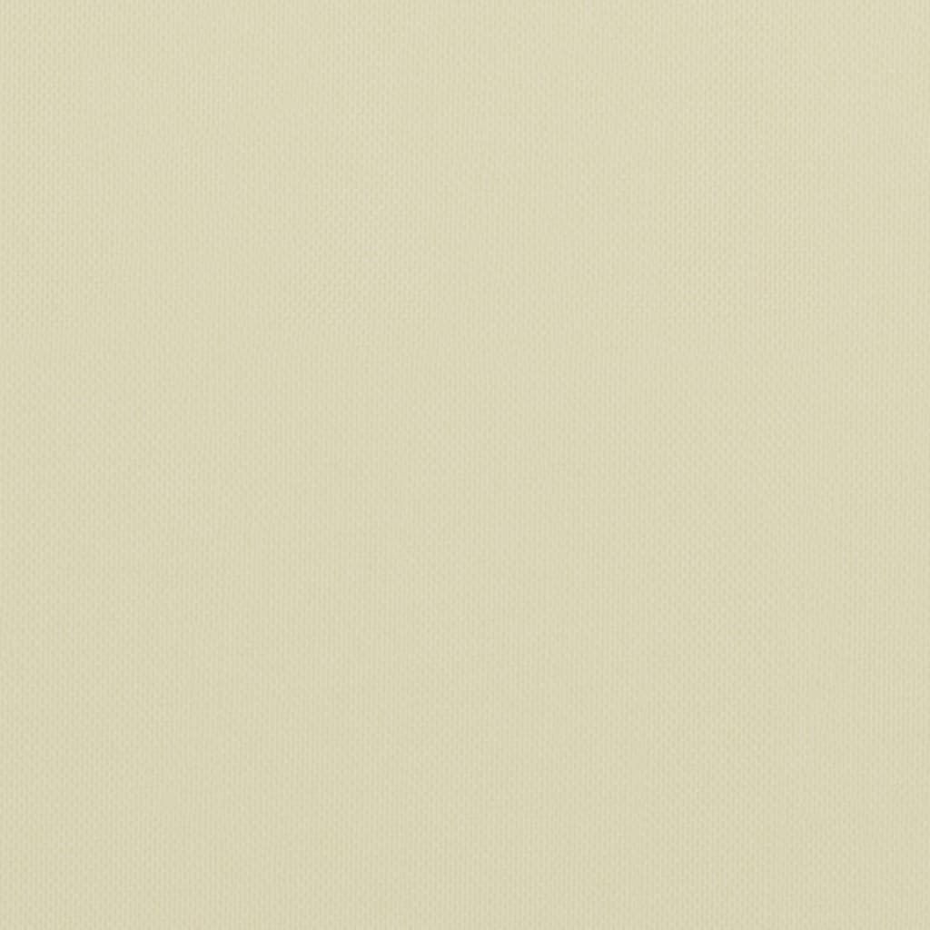 Balkon-Sichtschutz Creme 75x500 cm Oxford-Gewebe