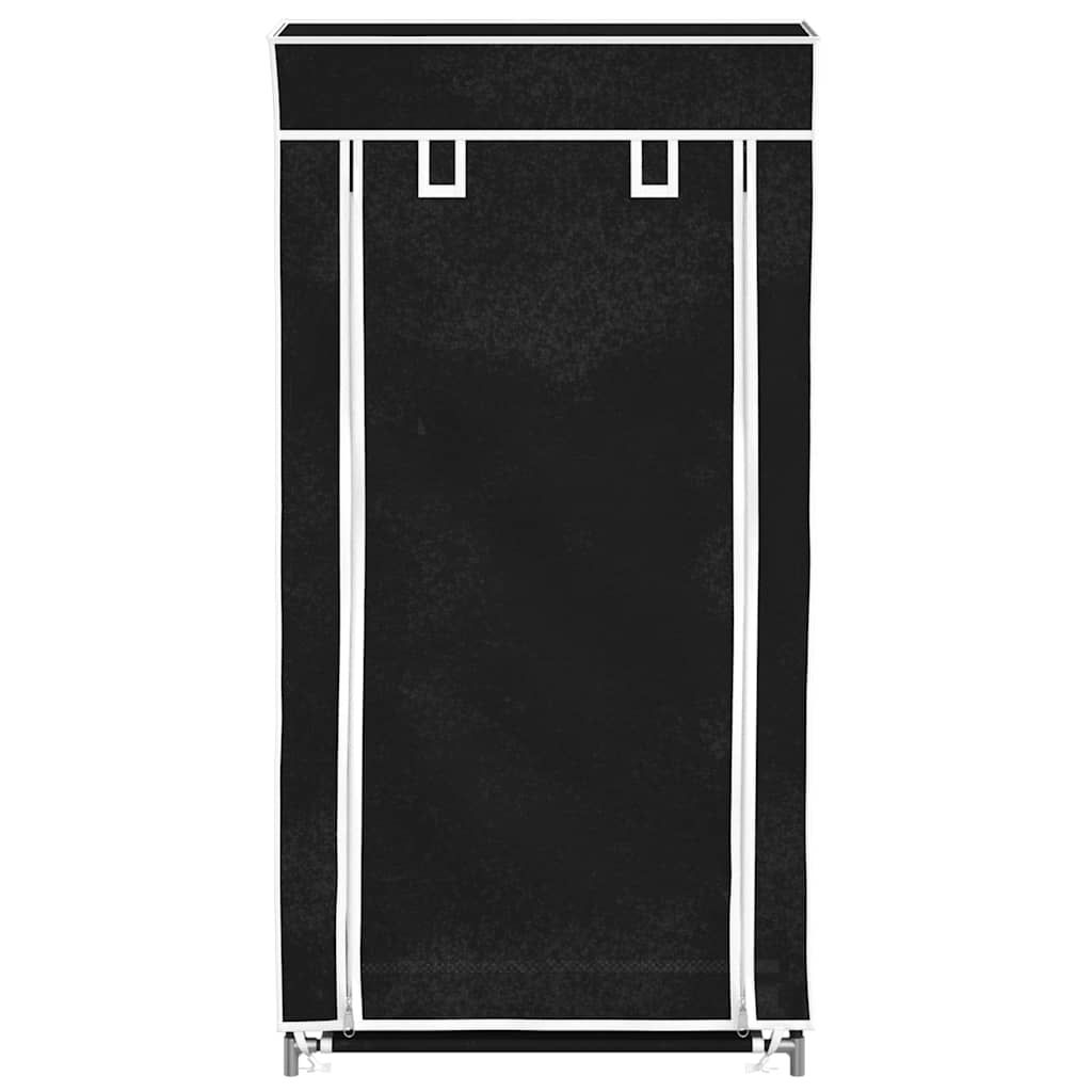 Schuhschrank Schuhregal Schuhablage 5 Schicht 58x28x106 cm Schwarz