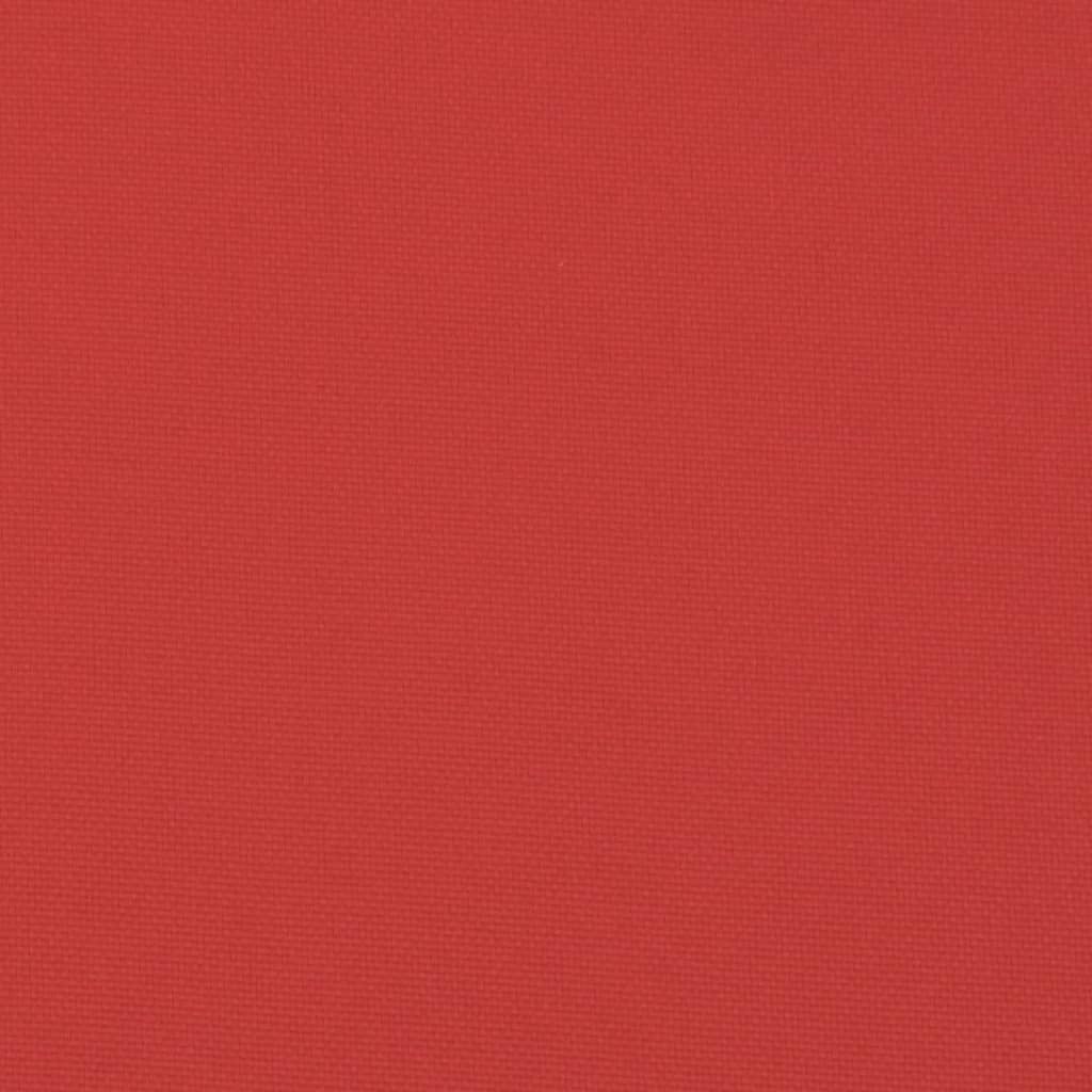 Niedriglehner-Auflagen 4 Stk. Rot Oxford-Gewebe