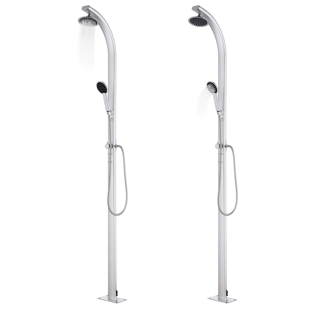 Gartendusche 215 cm Aluminium
