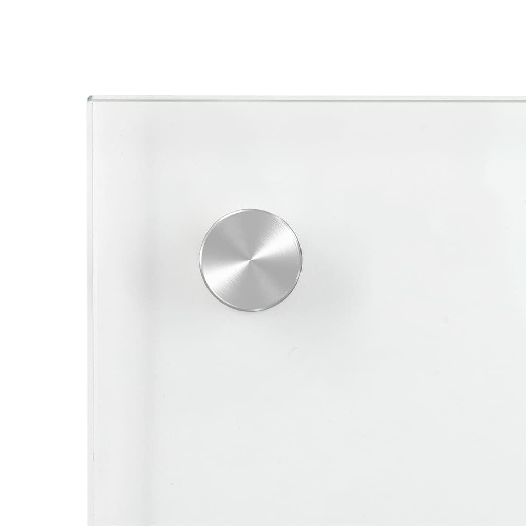 Küchenrückwand Transparent 80×40 cm Hartglas