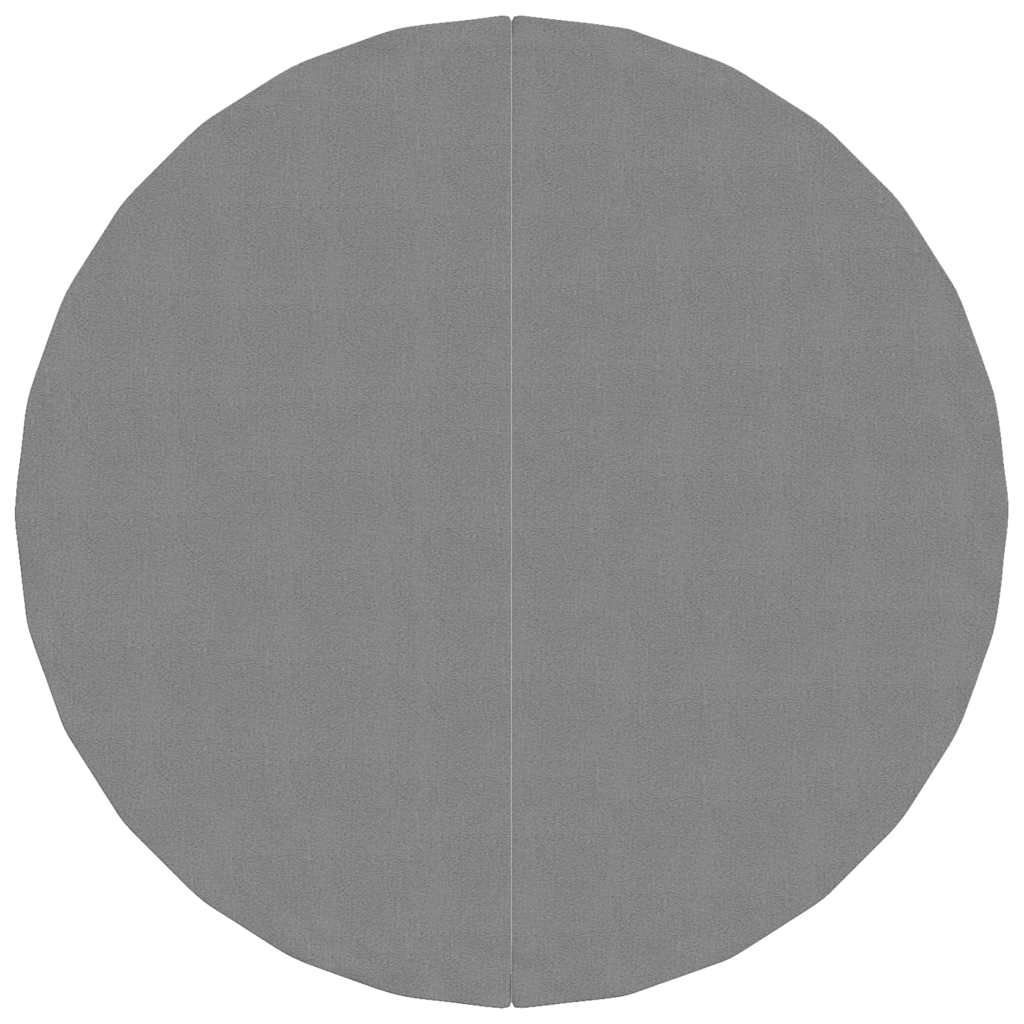 Pool-Bodentuch Hellgrau Ø244 cm Polyester Geotextil