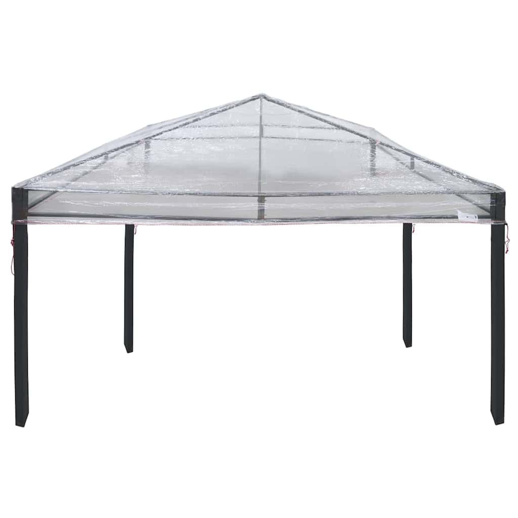 Ersatzbezug für Pavillon 300 x 300 x 26 cm Transparent PVC
