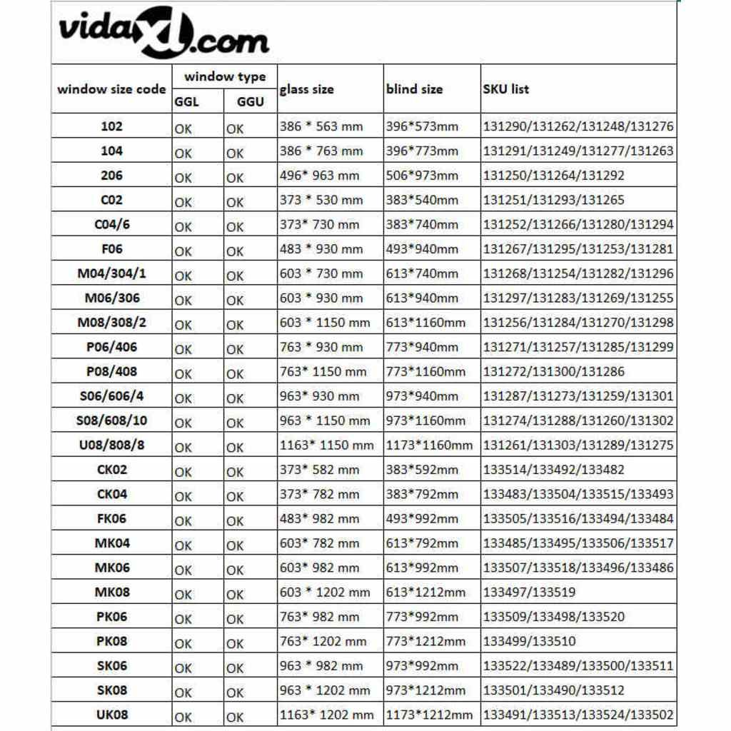 Verdunkelungsrollo Weiß P06/406