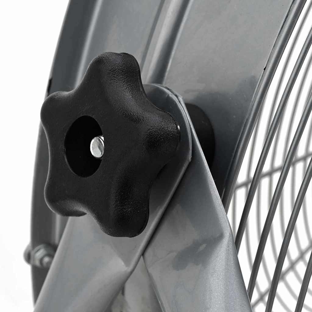 Trommelventilator Mit Rad Silber 73 x 42 x 70 cm Aluminium