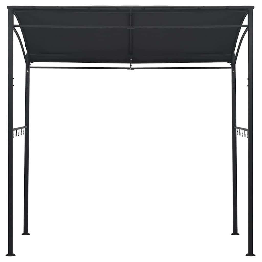 BBQ-Pavillon 215x150x220 cm Anthrazit Stahl
