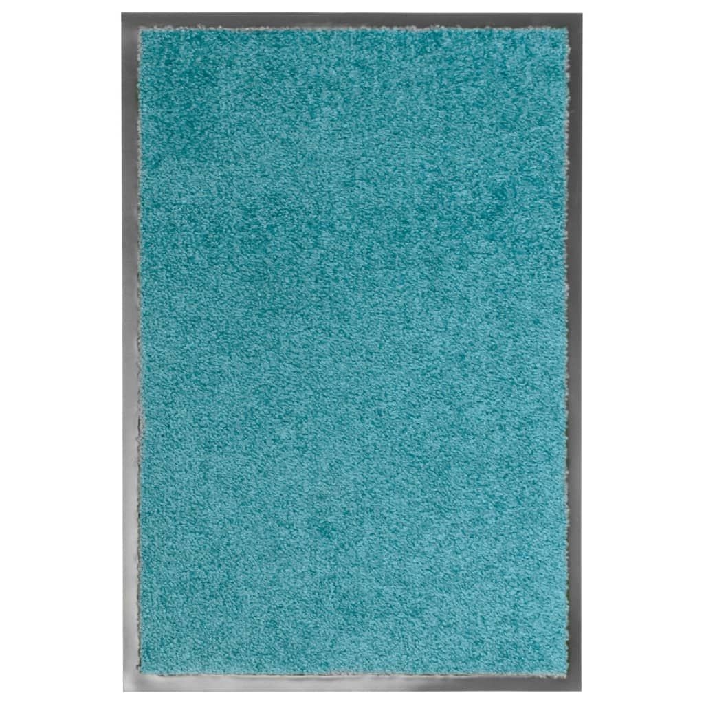 Fußmatte Waschbar Cyan 40x60 cm