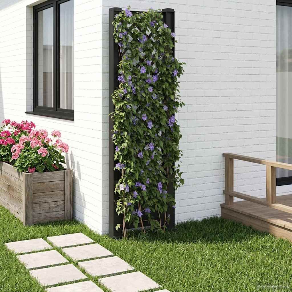 Trellis mit Spike Anthrazit 43 x 6 x 165 cm PP