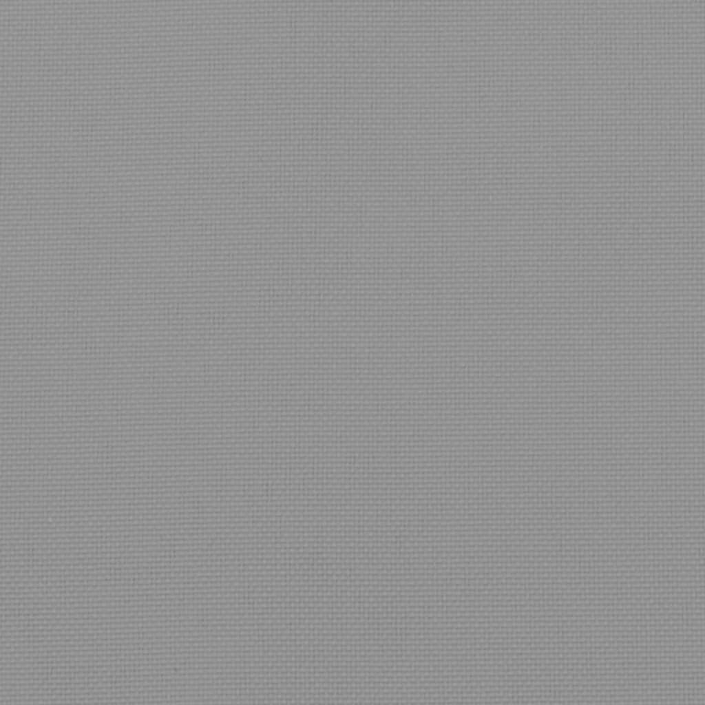 Stuhlkissen 6 Stk. Grau 40x40x7 cm Oxford-Gewebe