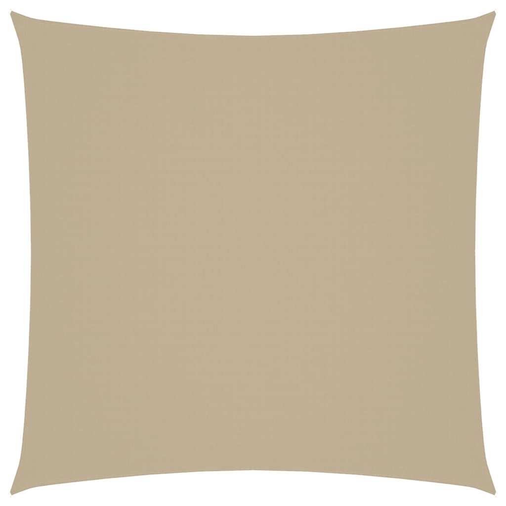 Sonnensegel Oxford-Gewebe Quadratisch 2,5x2,5 m Beige