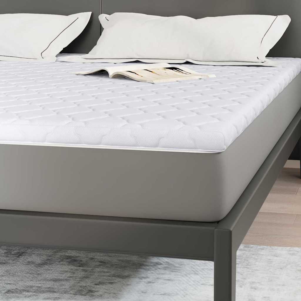 Kokosnuss Topper Weiß 180 x 200 cm Jacquard-Stoff