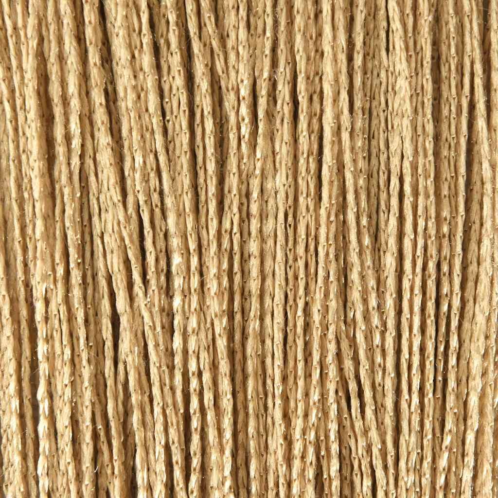 Fadenvorhänge 2 Stk. 140 x 250 cm Beige