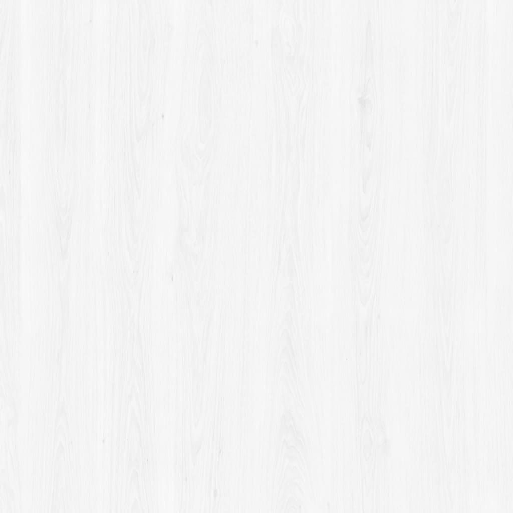 Türfolien Selbstklebend 4 Stk. Weißes Holz 210x90 cm PVC
