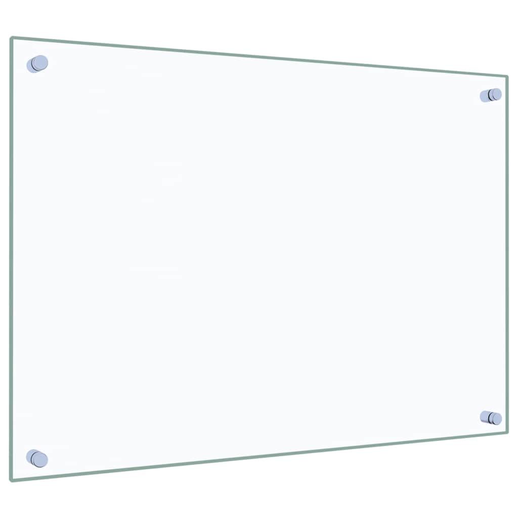 Küchenrückwand Transparent 70x50 cm Hartglas