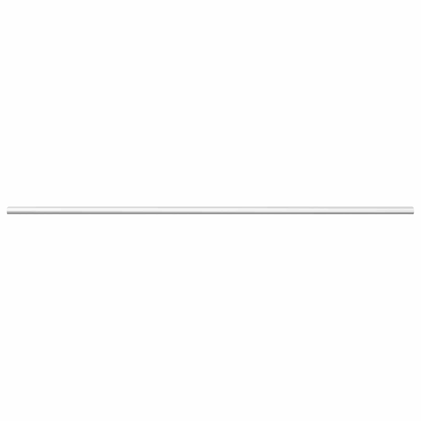 Kleiderstange 2 stk. Silber 964 x 15 x 29 mm Aluminiumlegierung