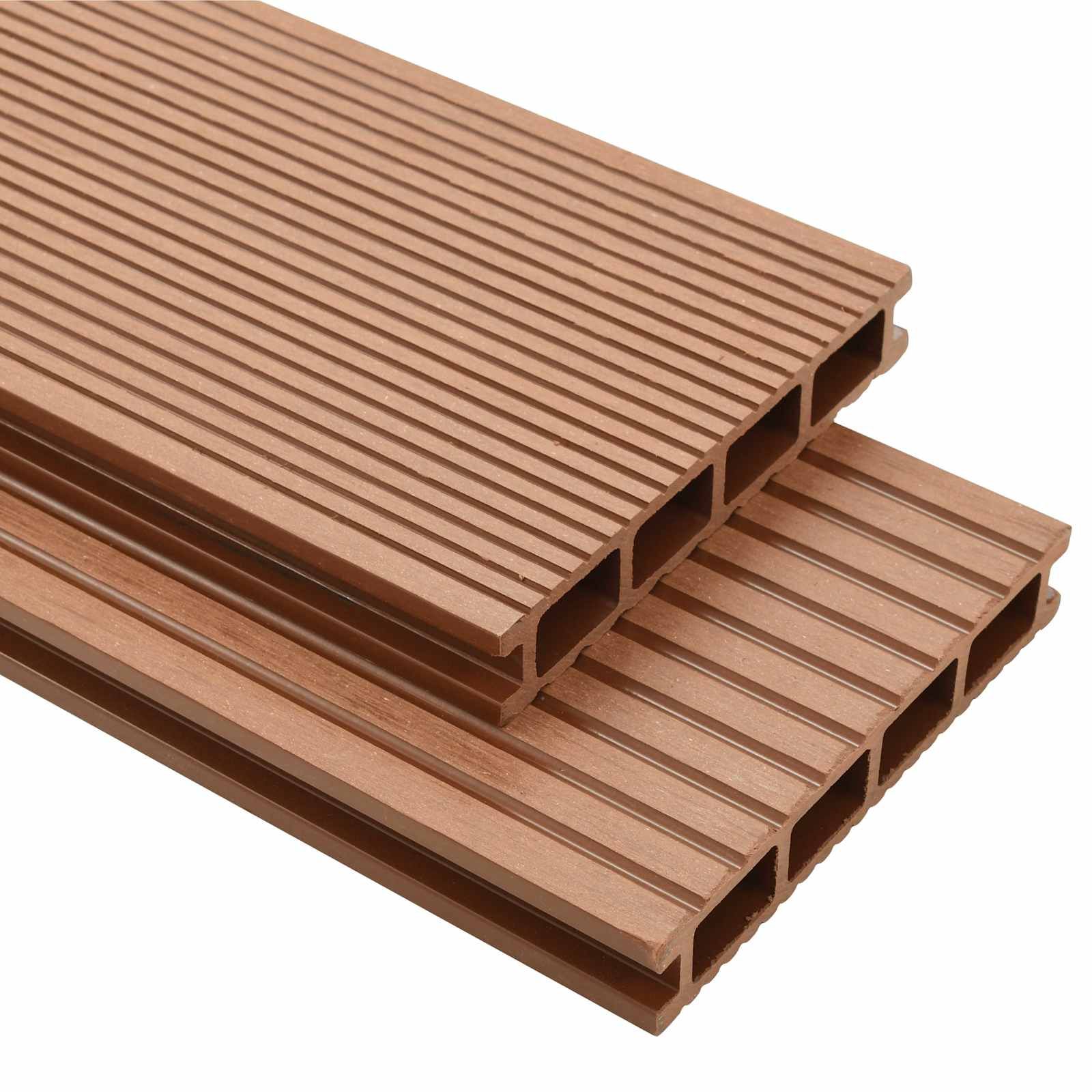 Terrassendiele 30 stk. Braun WPC
