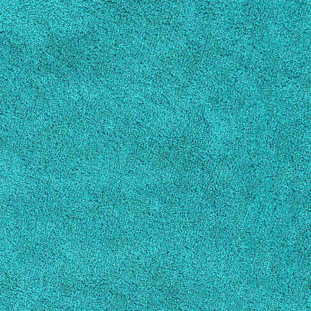 Rutschfeste Badematte mit Toilettenausschnitt Türkis 50 x 50 cm