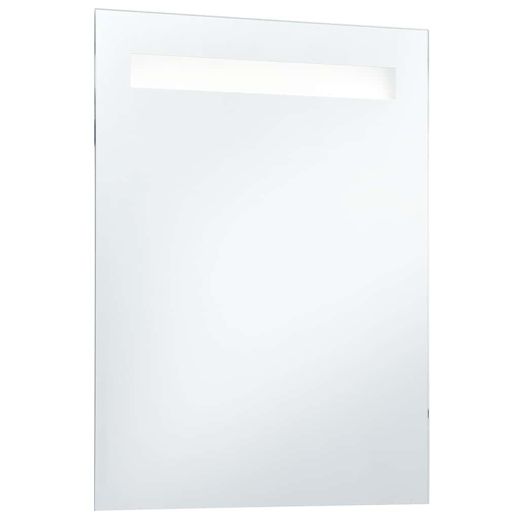 Badezimmer-Wandspiegel mit LEDs 60x80 cm