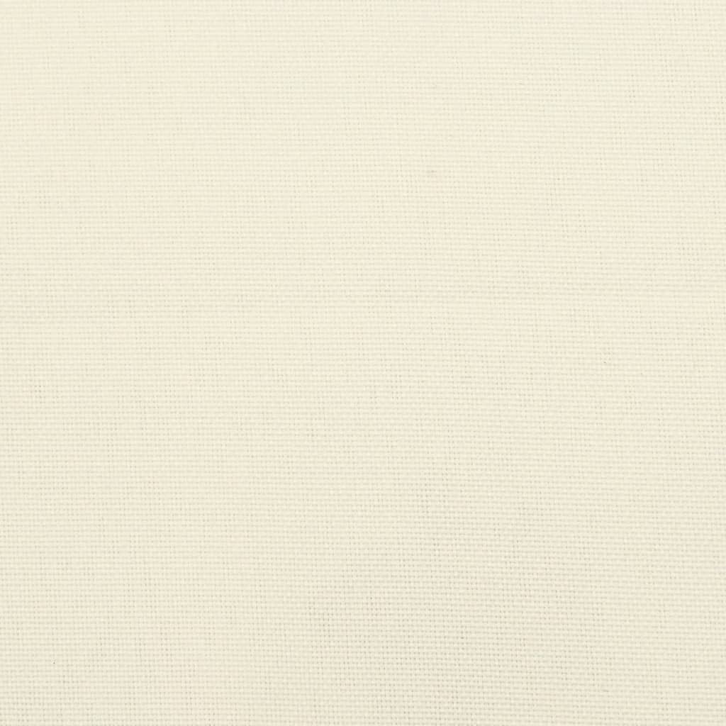 Gartenstuhlauflagen für Niedriglehner 6 Stk. Creme 100x50x3 cm