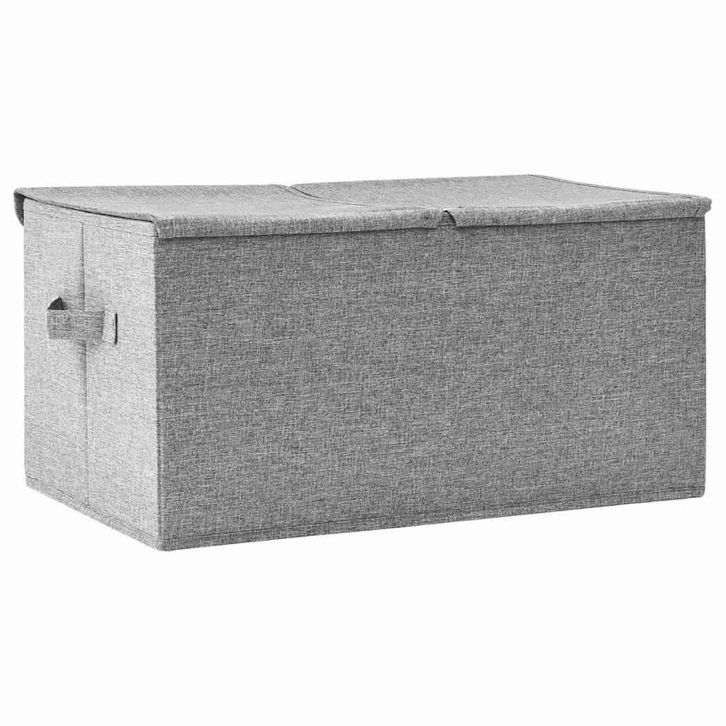 Lagerboxen Vliesstoff Grau